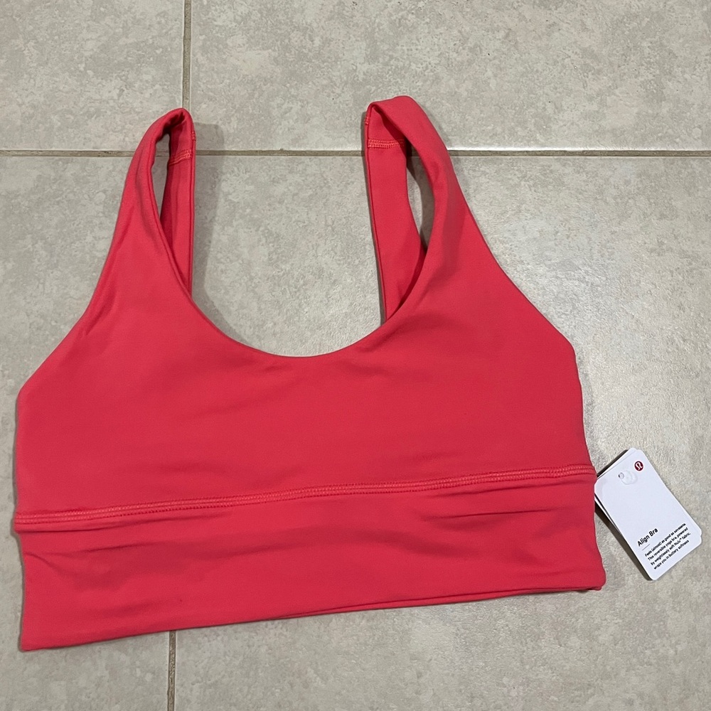 Lululemon Align Sports Bra Size 6 Pink